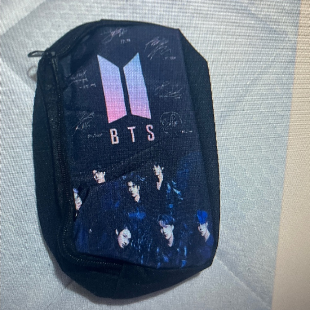 BACK TO SCHOOL BACKPACK BTS AND BOWSER LUNCH AND PRNCIL CASE SET NEW - Picture 5 of 5
